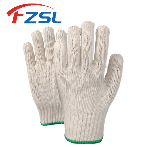 7G 100% cotton knit work gloves