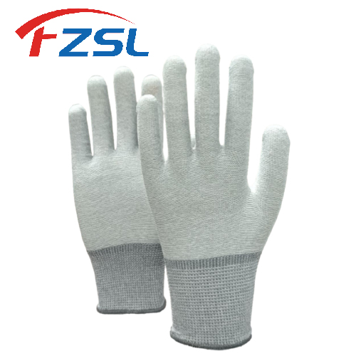 13G carbon fiber anti-static work gloves