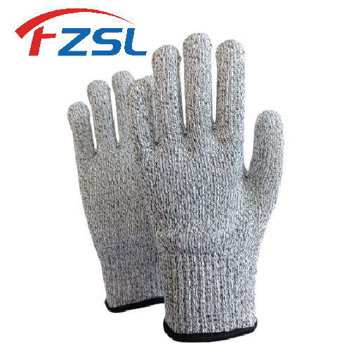 10G plus steel wire Grade 5 anti-cutting gloves Protective gloves