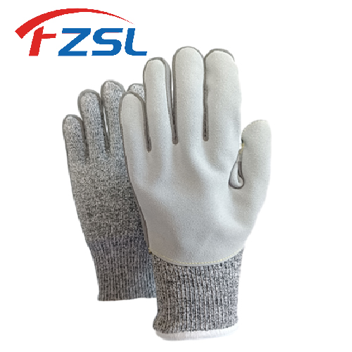 13G cowhide anti-cutting gloves Protective gloves