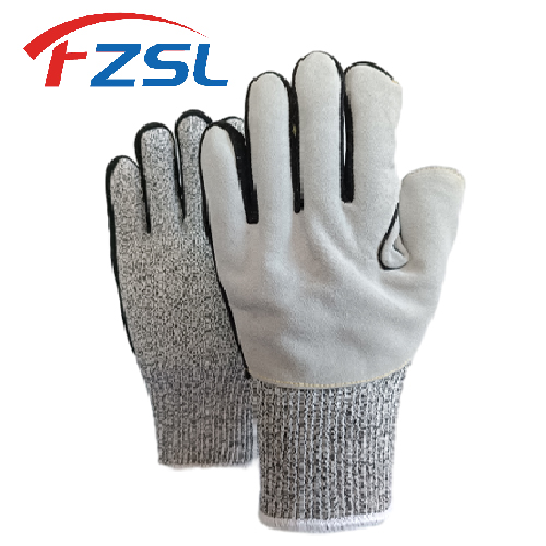 10G cowhide anti-cutting gloves Protective gloves