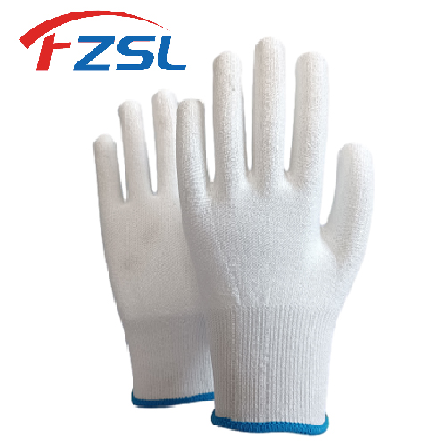 13G white anti-cutting gloves Protective gloves 