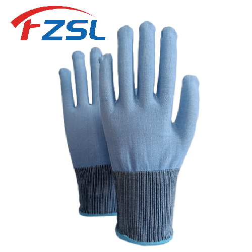 13G blue anti-cutting gloves Protective gloves