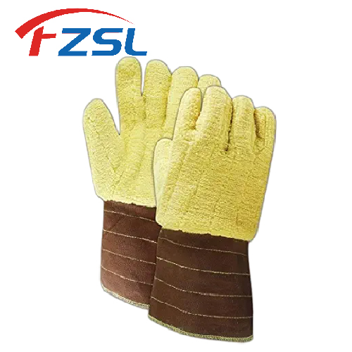 Kevlar coil heat resistant flame retardant working glove