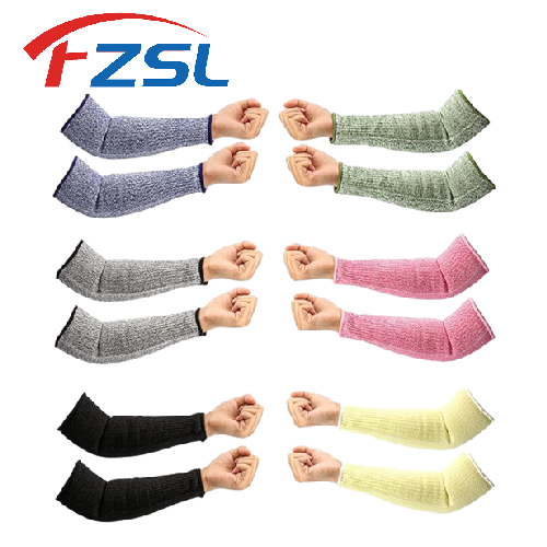 Five-level anti-cutting gloves armband set