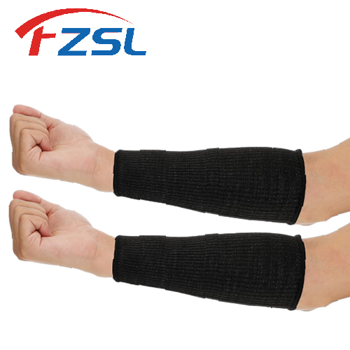 Grade 5 black anti-cutting arm guard protects the lower arm cuff